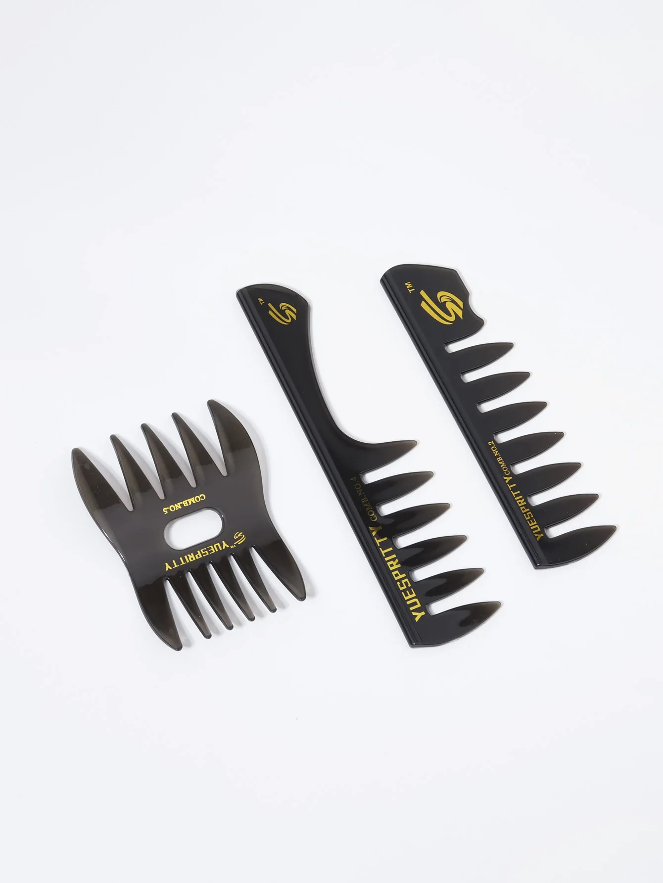 Afrikanischer Haarstyling-Kamm, Weitgezahnter Lockenkamm, Professionelle Styling- und Friseurwerkzeuge für Haaraccessoires – Detail 3