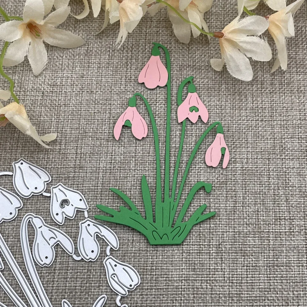 

Металлические вырубные формы для декоративной резки в виде цветов и листьев для скрапбукинга, тиснения и рукоделия