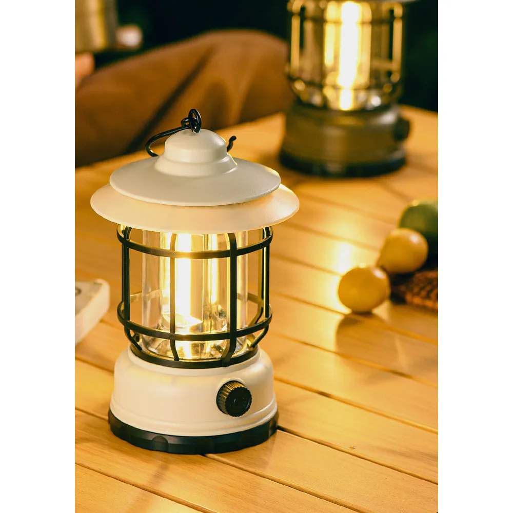 Luz portátil para caballos de larga duración para acampar en el hogar al aire libre, luz de tienda de campaña con carga multifuncional_voghion.com