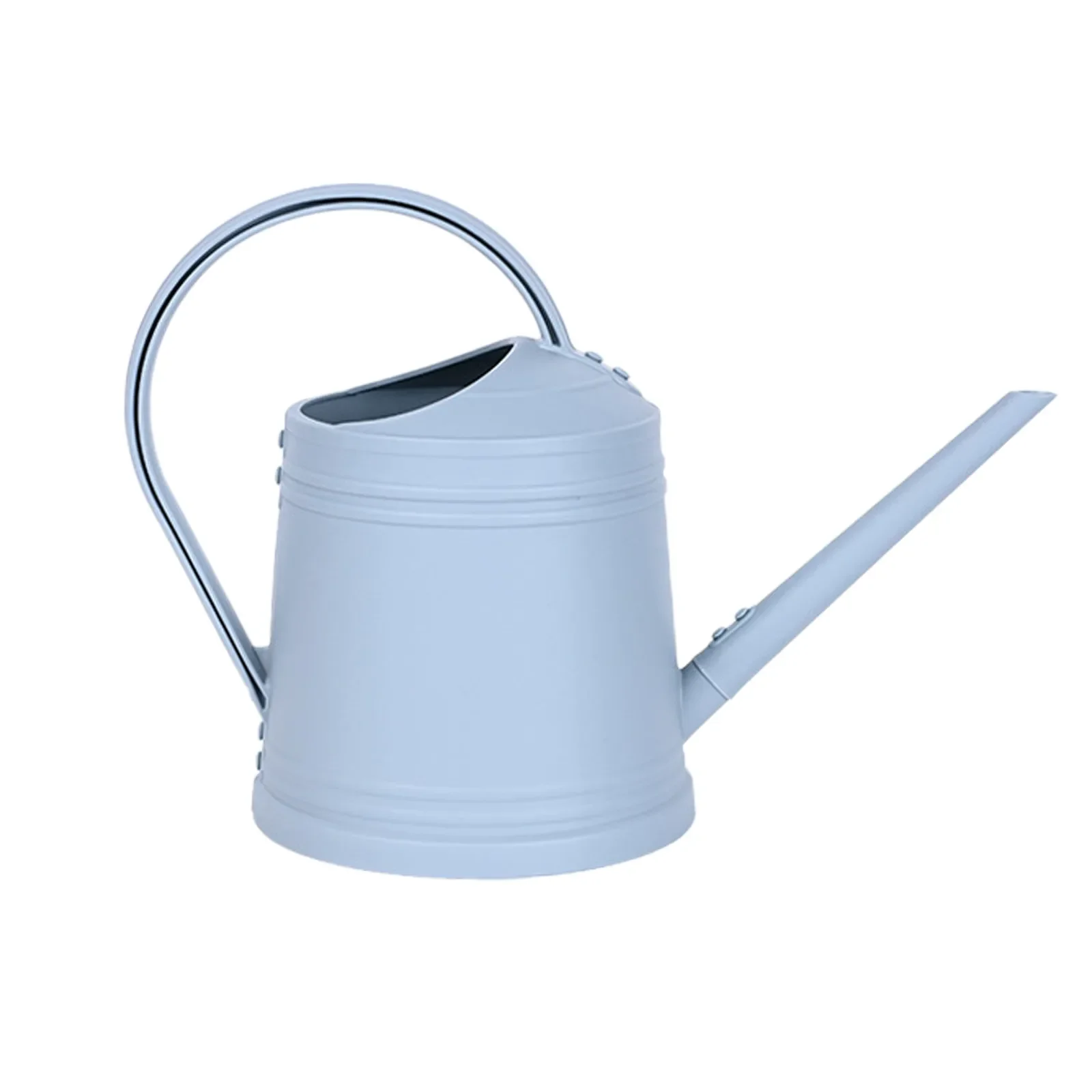 1.8L Imitation Tin Long Spout Watering Cans  Balcony Portable Watering Cans Large Capacity Metal Watering Can Indoor Plants