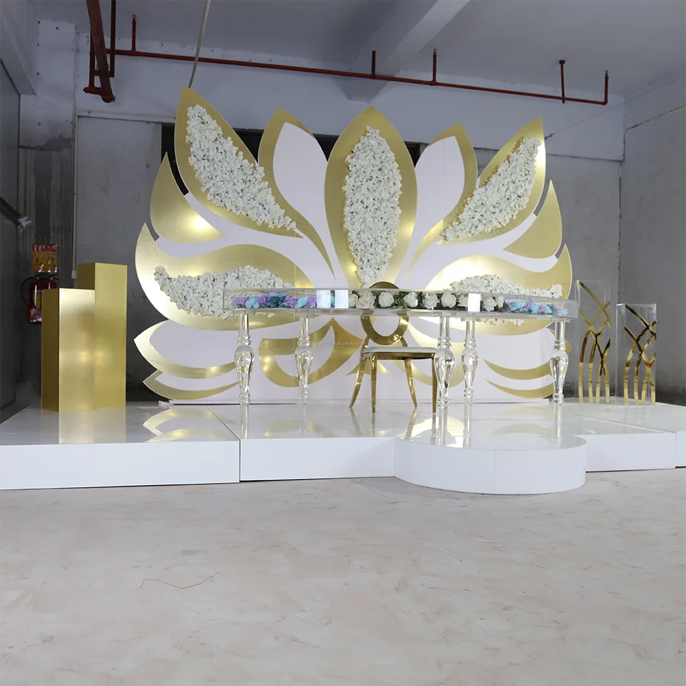 high quality Pvc Pattern wedding backdrop event decoration 2