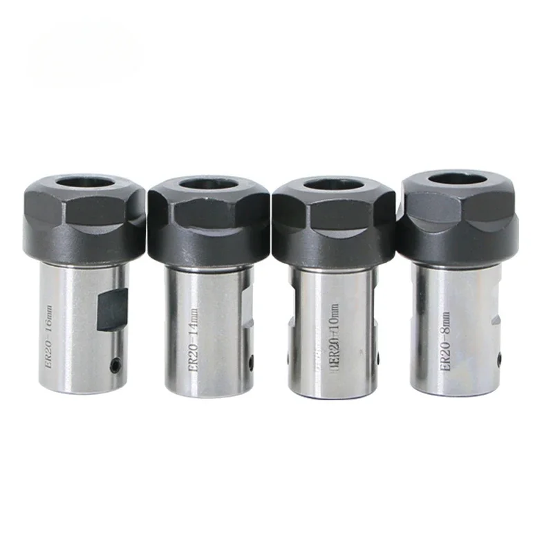 NEW 1set C25 ER20 8mm 10mm 12mm 14mm 15mm 16mm 19mm +6pcs 3 4 6 8 10 12mm Collet tool holder,spindle Motor Shaft Extension Rod