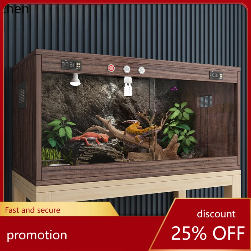 

HXL feeding incubator intelligent breeding climbing pet double temperature control feeding box thermal insulation climbing box