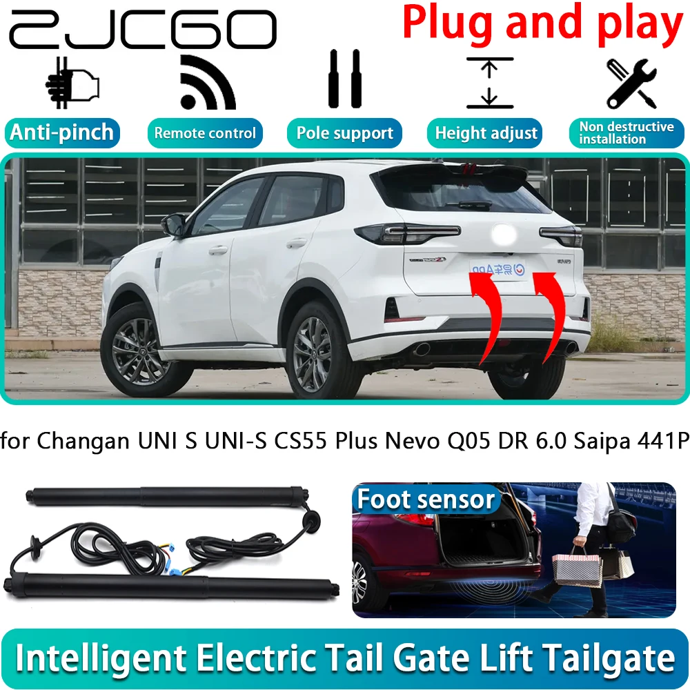 

for Changan UNI S UNI-S CS55 Plus Nevo Q05 DR 6.0 Saipa 441P Electric Powered Tailgate Power Liftgate Automatic Tailgate System