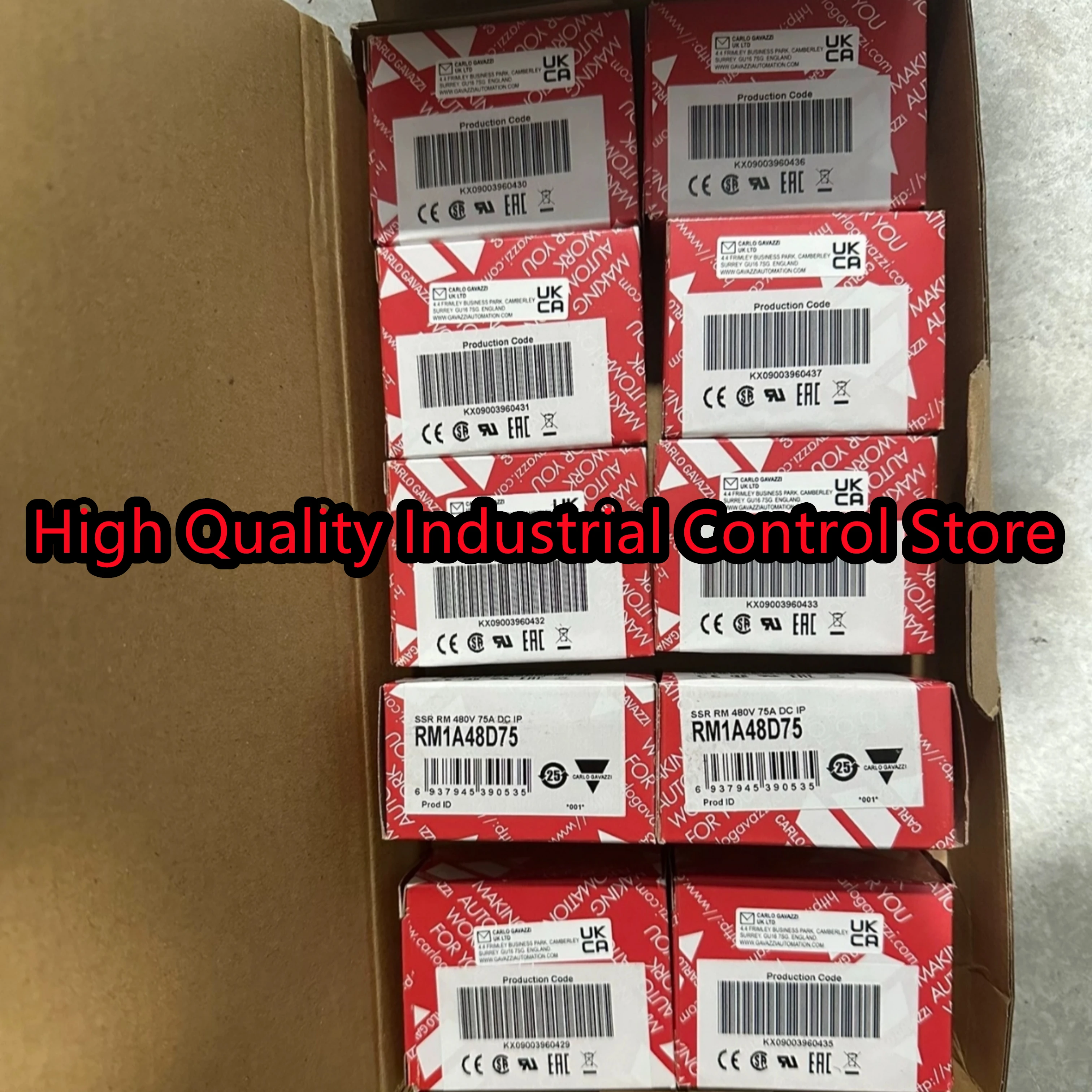ใหม่ในกล่อง RM1A48D50S18 RM1A48D75 รีเลย์