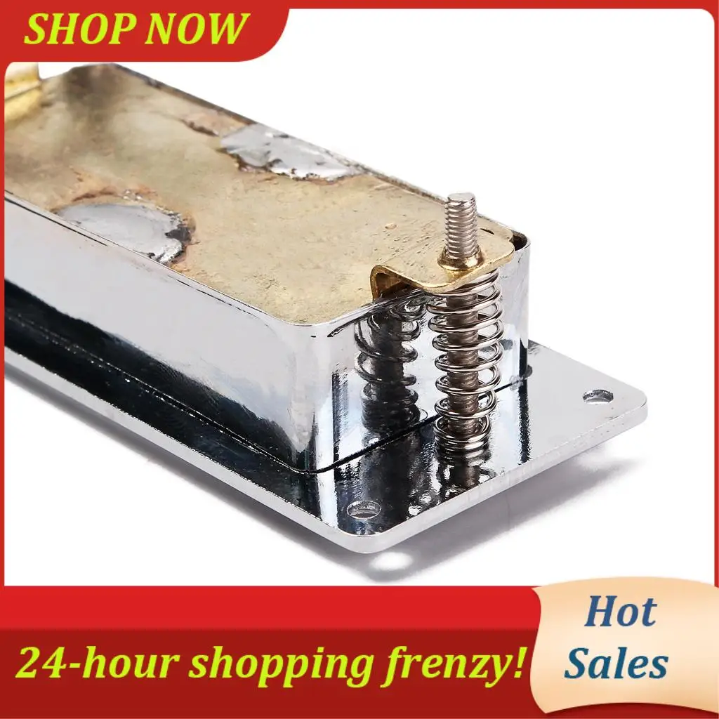 AB31-Chrome Silver Mini LP Guitar Humbucker Pickup Sealed Pick Up Music Repair Parts