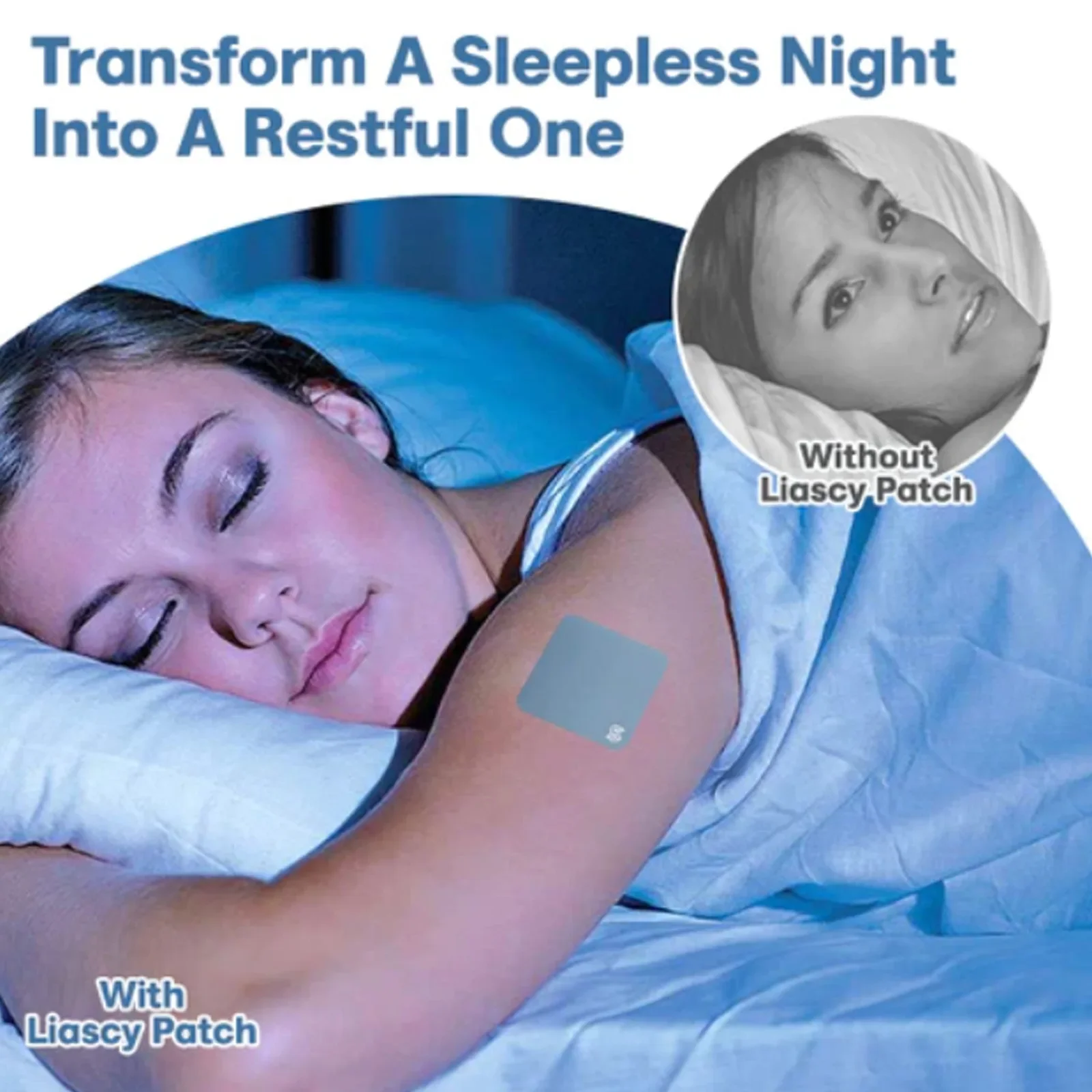 Insomnia Treatment Sticker Deep Asleep Hypnotic Relieve Headache Soothing Anxiety Decompression Relaxing Sleep Patches