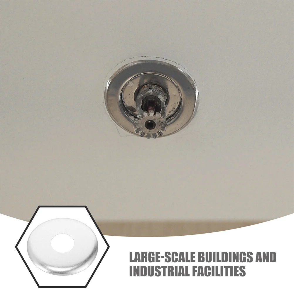 ฝาครอบหัวสปริงเกลอร์ดับเพลิง 20 ชิ้น แผ่นเก็บความร้อนเพื่อเพิ่มความไวในอาคารขนาดใหญ่