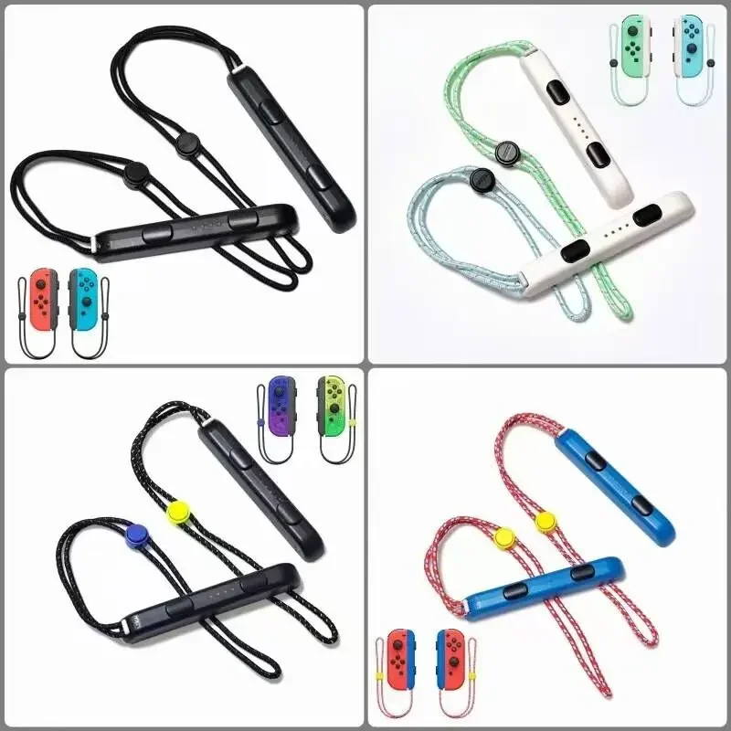 

5 Sets Little Scratch Portable Gamepad Controller Wristbands for Nintendo Switch Carrying Hand Ropes Wrist Straps for NS Joycon