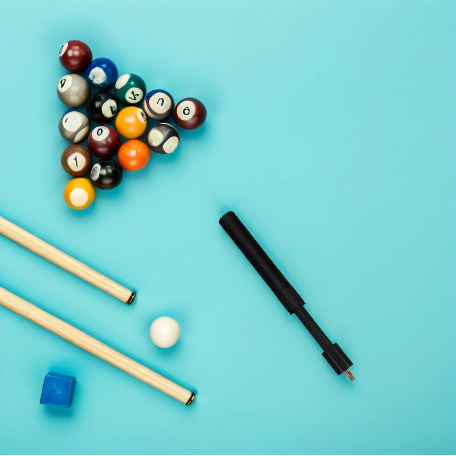 

1pc Billiard Extension Telescopic Pool Cue Extender Snooker Stick Lengthener Billiards Accessories Cue Adapter Replacement