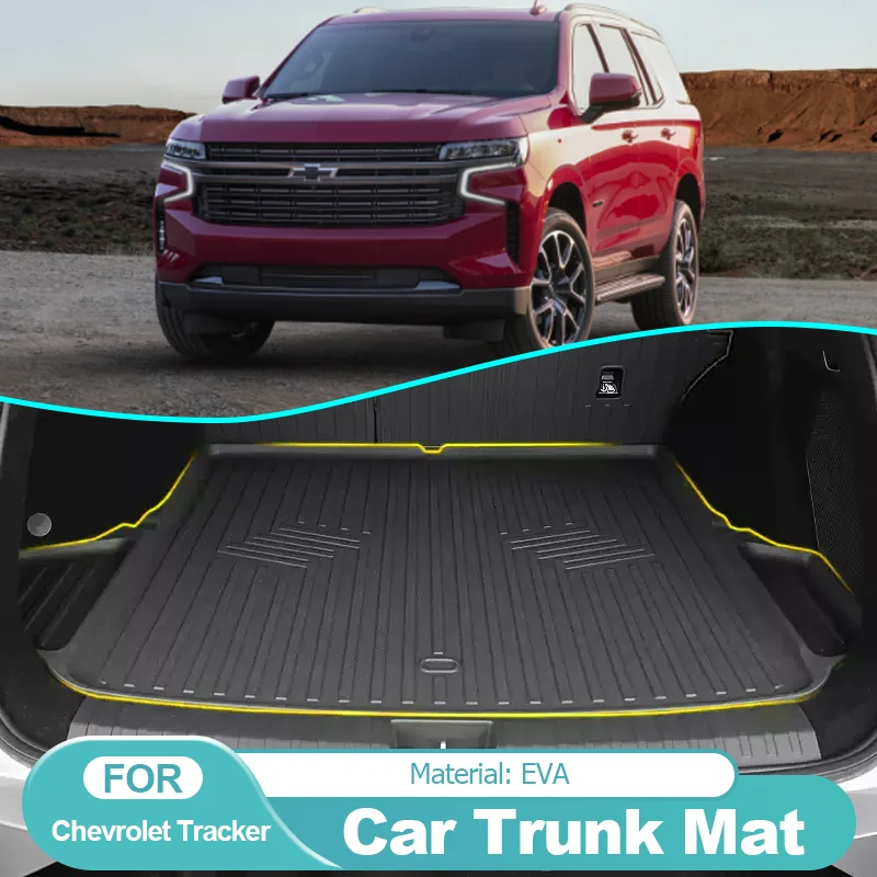 

Car Rear Trunk Mat Waterproof Protective Liner Trunk Tray Floor Mat Accessories for Chevrolet Tracker 2020 2021 2022 2023 2024