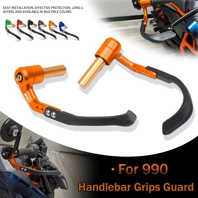 

Motorcycle 7/8" 22mm Handlebar Grips Guard Brake Clutch Levers Guard Protector Fit For DUKE 990