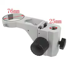 76mm Diameter Stereo Zoom Microscope Adjustable Focusing Bracket Focusing Holder Trinocular Microscope Binocular Microscope Arms