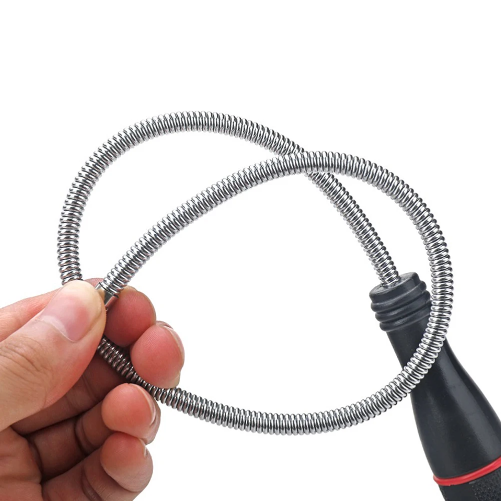 Flexible Magnetic Pickup Tool Bendable Snake Pickup For Auto Repair Tools Suction Bar Magnet Spring Grip Grabber Portable Tool