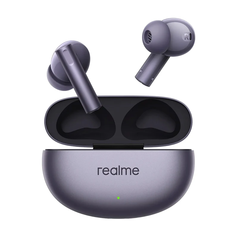 Realme Buds Air 6 Earphones TWS Wireless Bluetooth 5.3 ANC Active Noise Reduction Headphones HD LHDC Earbuds Hifi Headset Gamer