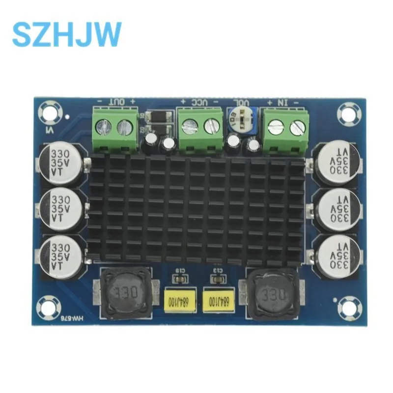 XH-M542 Mono 100W Digital Power Amplifier Board TPA3116D2 Digital Audio Amplifier Board 12-26V image 3