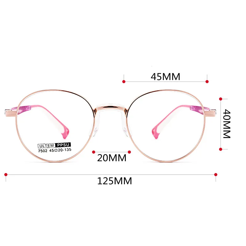 KatKani Boys And Girls Ultra-light Optical Prescription Eyeglasses Frame Flexible Plastic Steel PPSU Safety Glasses Frame 7502S images - 6