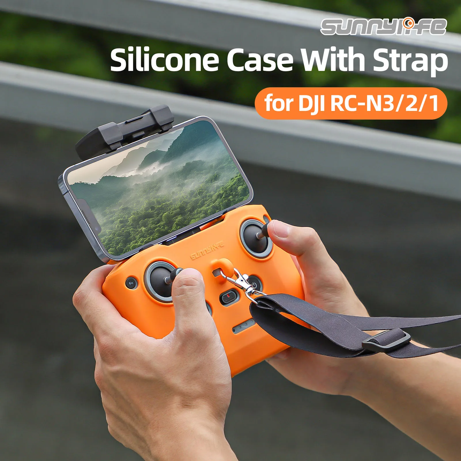 Silicone Protector Cover for DJI Neo RC-N3/2/1 Remote Controller Bumper Soft Protective Case With Strap Accessories Set