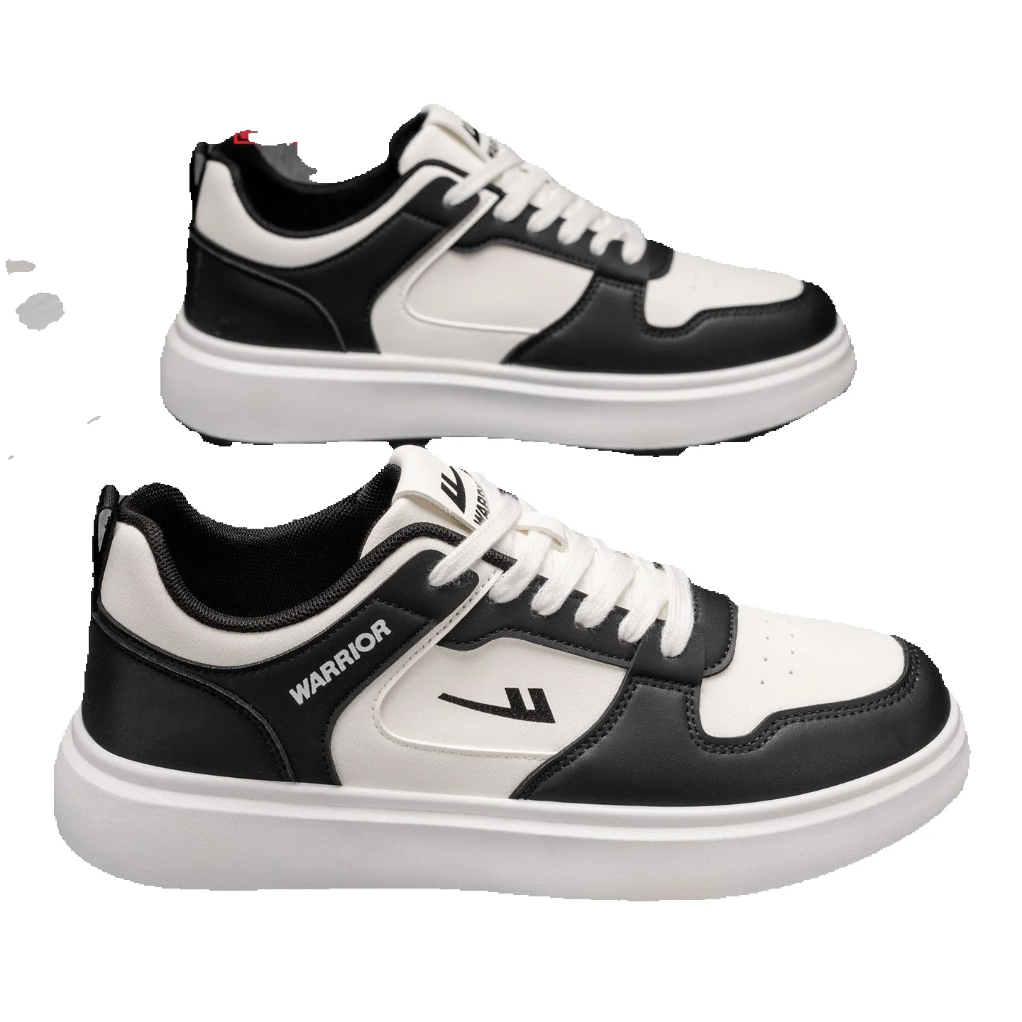 Baskets de skateboarding homme warrior blanches sneakers sport_voghion.com