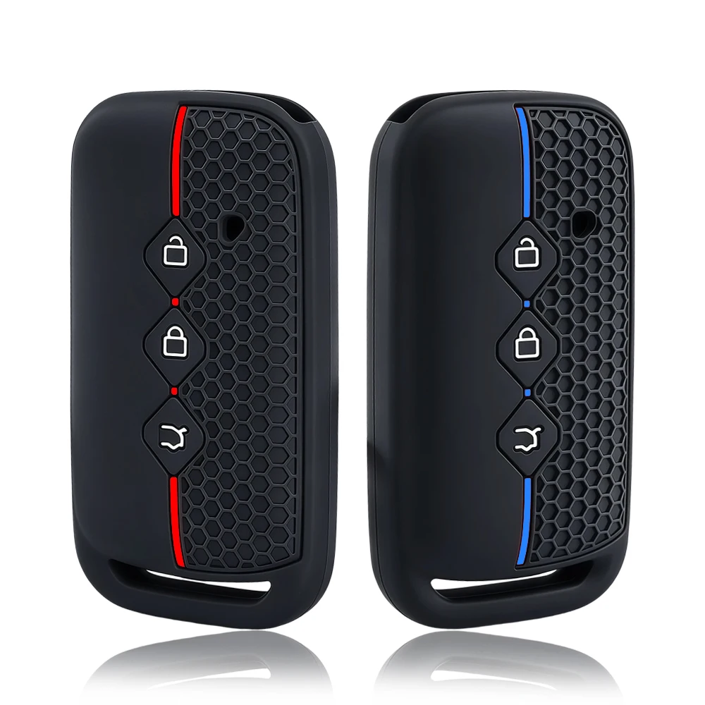 for Wuling Hongguang S Baojun 730 510 560 530 360 630 RS-5 for Chevrolet Aveo Trax Groove Captiva Silicone Car Key Case Cover
