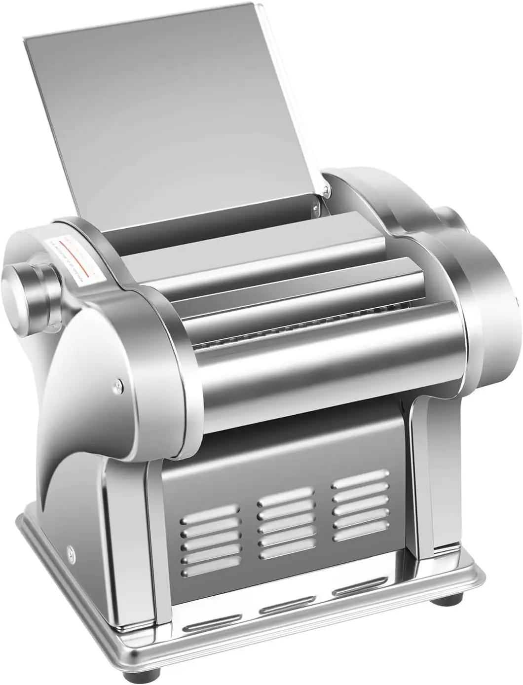 Pembuat Adonan Komersial, 35W, Baja Tahan Karat 410, Pembuat Pasta Otomatis untuk Kulit Pangsit