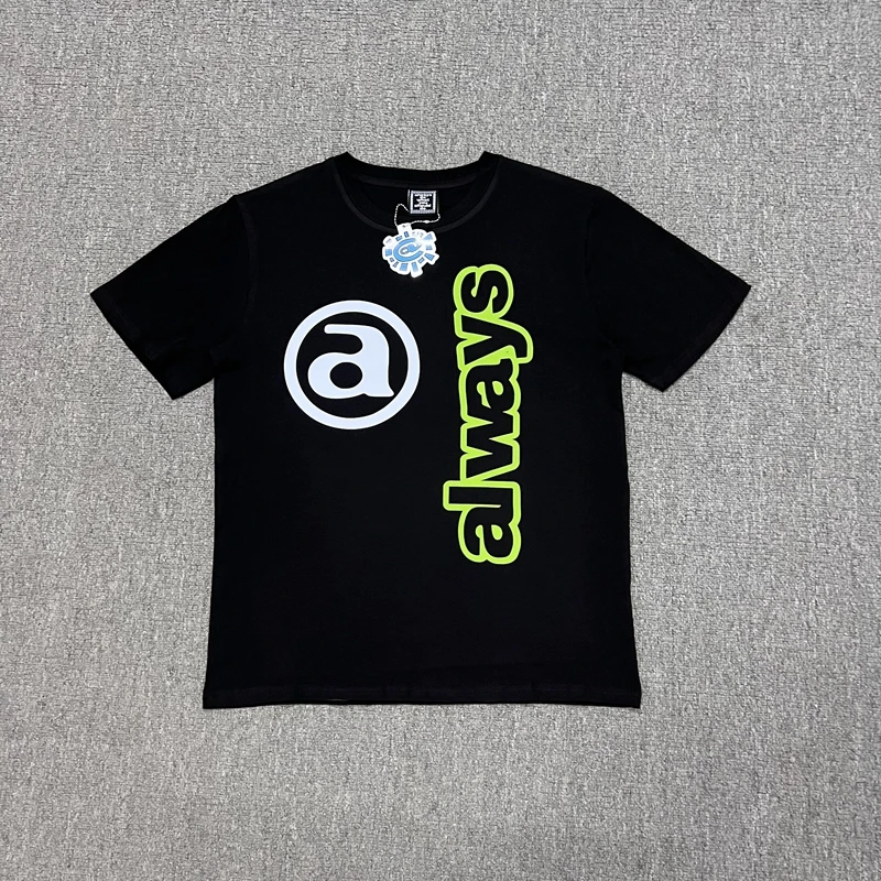 

Hot Sale Men Women T Shirt Designer Tee ADWYSD Print Short Sleeve Luxury Brand Oversized Top Round Neck Men Women Cotton T-Shirt