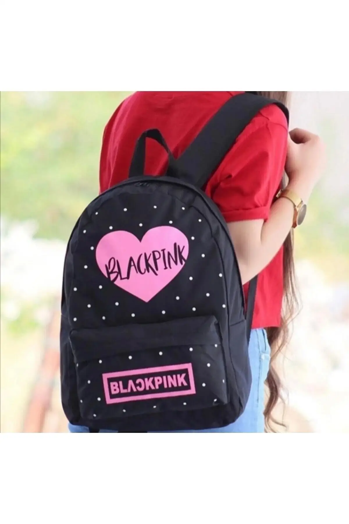 Student Solid Color School Bag New Backpacks For Teenagers Large Capacity Travel Backpack High Quality Canvas Bookbag