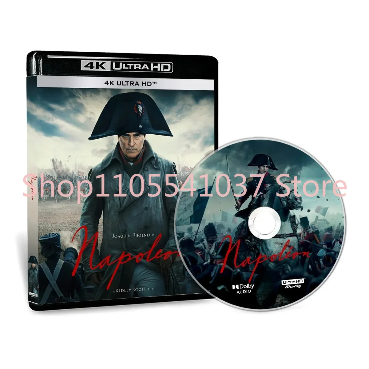 4K UHD Napoleón (2023) Compatible con PS5 XSX Disco de cine Blu-ray de ultra alta definición 5.1 en inglés HDR10 Alta Definición