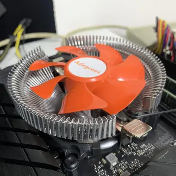 Chladič CPU PC Chladič 90mm Chladicí ventilátor 3PIN pro Intel LGA 1366 1150 1151 1155 1156 1200 1700 X79 X99 AM4 AM3 2011 Ventilátor 10 nejlepší prodej Ventilátor procesoru LGA 1150 - №6