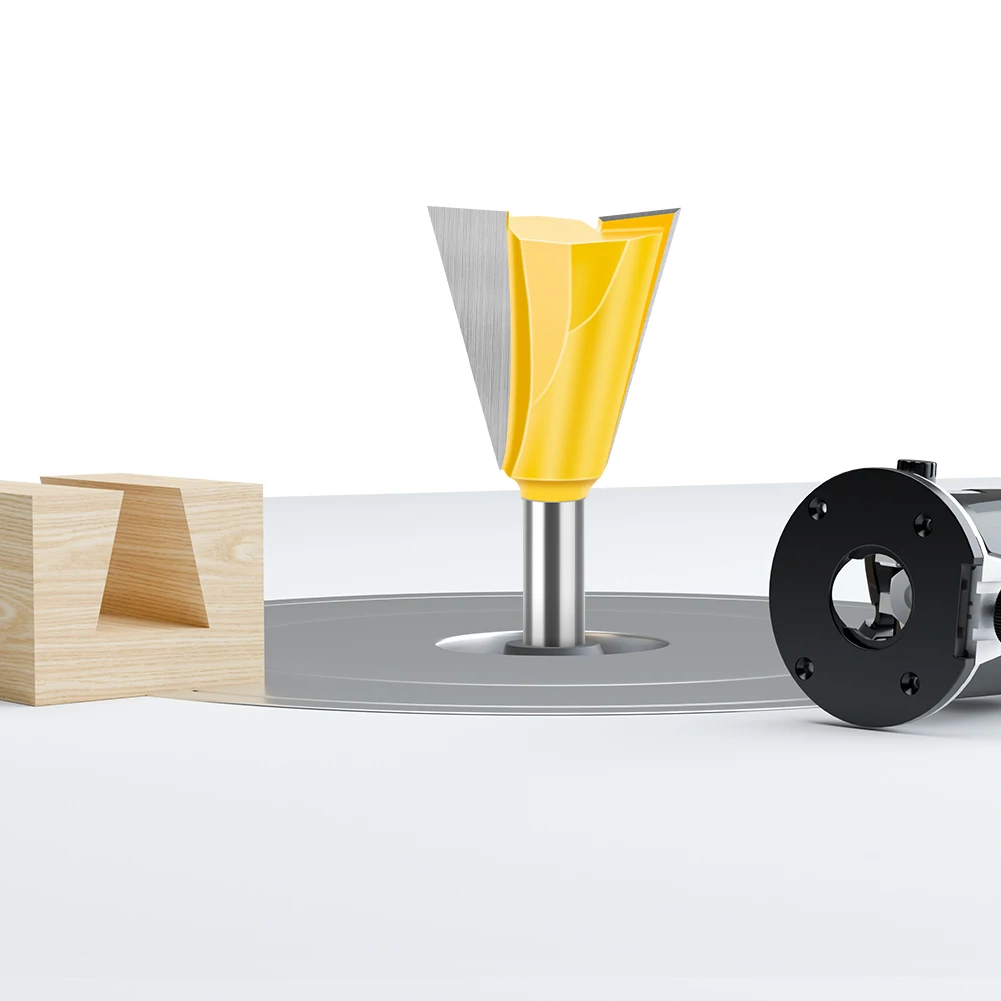 Imagem -04 - Shank Dovetail Joint Router Bits Grupo 14 Graus Fresa para Madeira 14 12 mm mm 12 mm