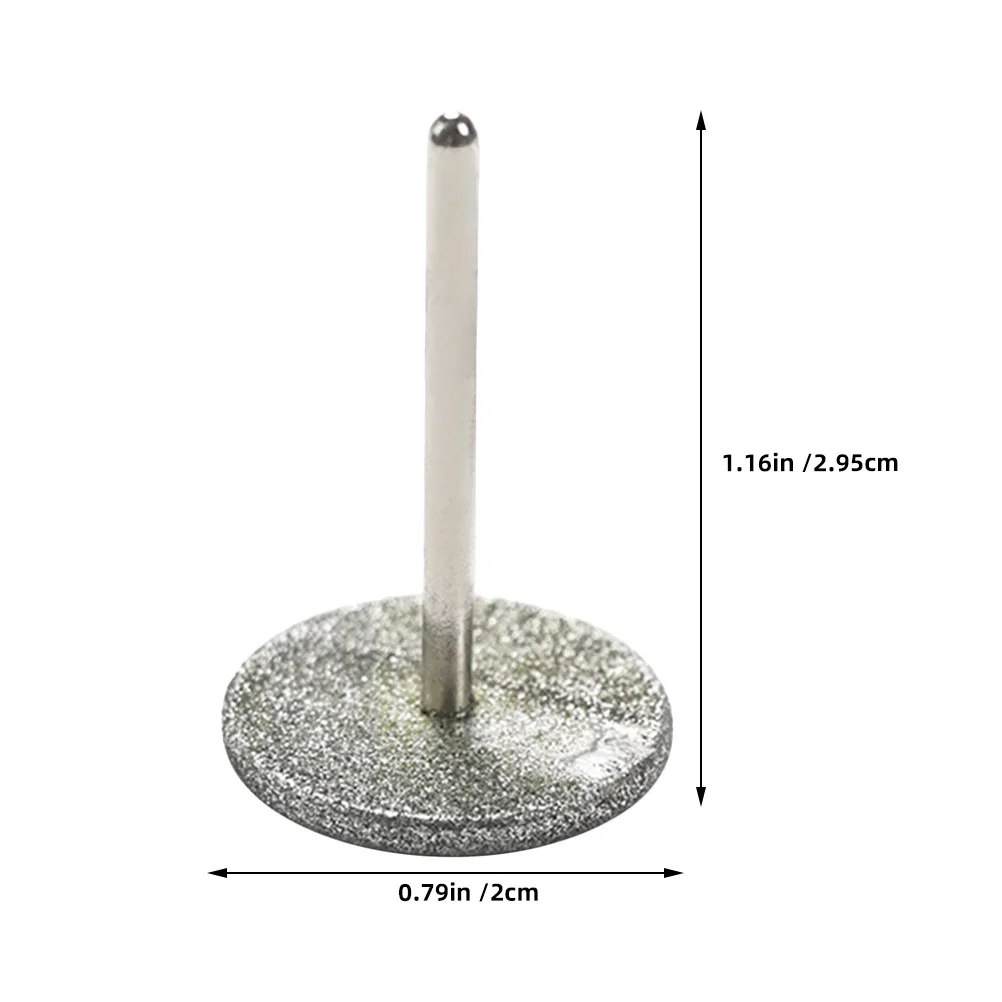 4 pièces 20mm disque de ponçage forets à ongles manucure pédicure dissolvant de peau morte accessoires précision finition lisse