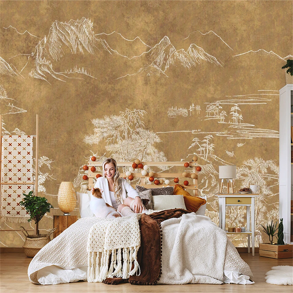 Chinese wallpapers for living  - Background Film 3D recension och pris