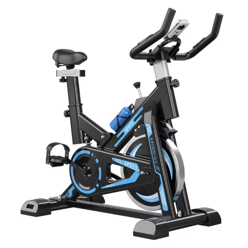 Bicicleta de Spinning Económica de Fábrica al por Mayor, Bicicleta de Ejercicio con Control Magnético, Bicicleta de Spinning Silenciosa para el Hogar, Estilo Interior, Deportiva