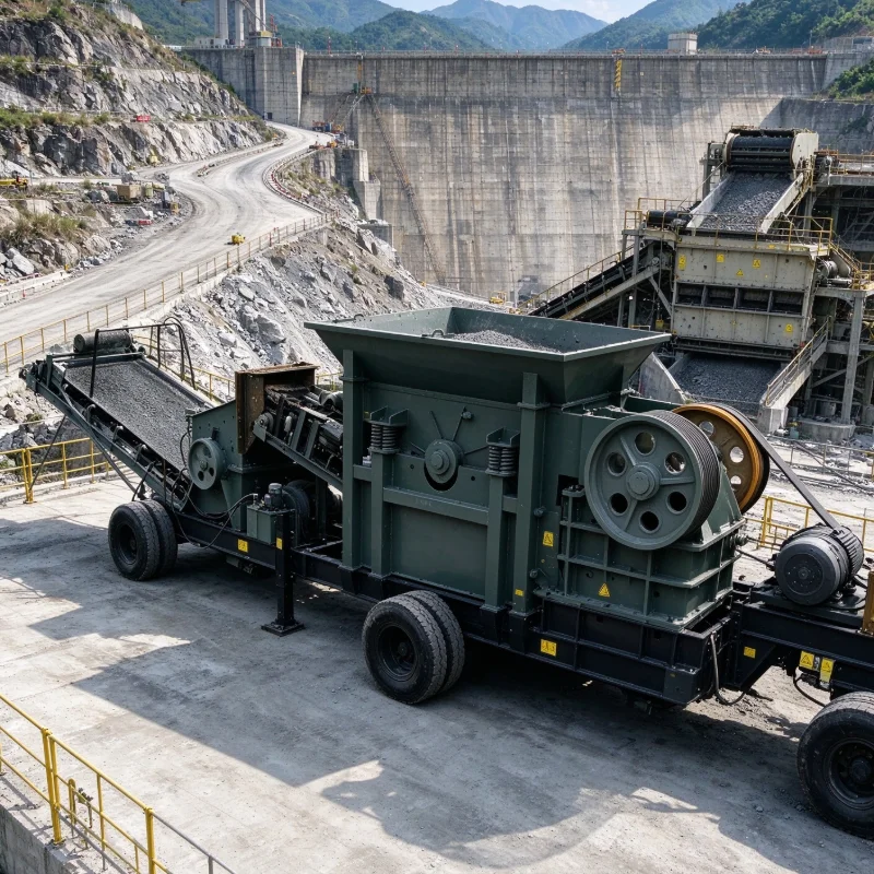 China Portable Mobile Roller Crusher, Small Hand Operated Stone Crusher for Rock, Stone and Quarry Crushing
