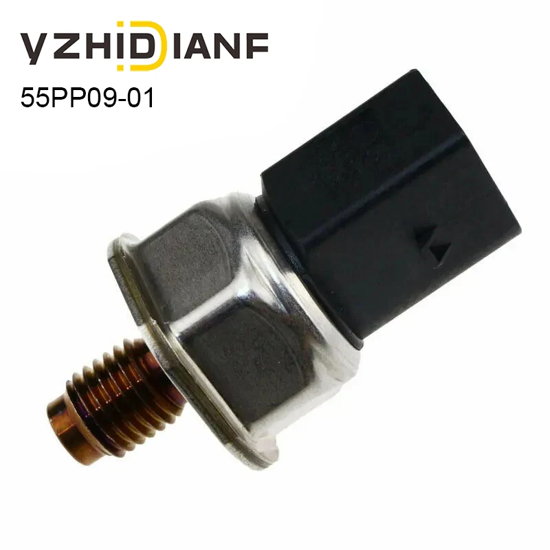 Common Rail Fuel Oil Pressure Sensor 55PP09-01 55PP0901 85PP42-05 059130758E for Audi Q7 A4 S4 A5 S5 A6 S6 C6 A8 S8 4.2