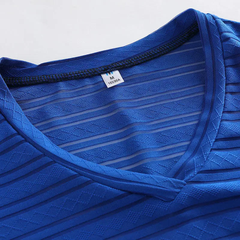 Fashion V-Neck Solid Color Spliced Hollow Out T-Shirt Men Clothing Summer New Loose Short Sleeve Casual Tops Punk Tee Shirt