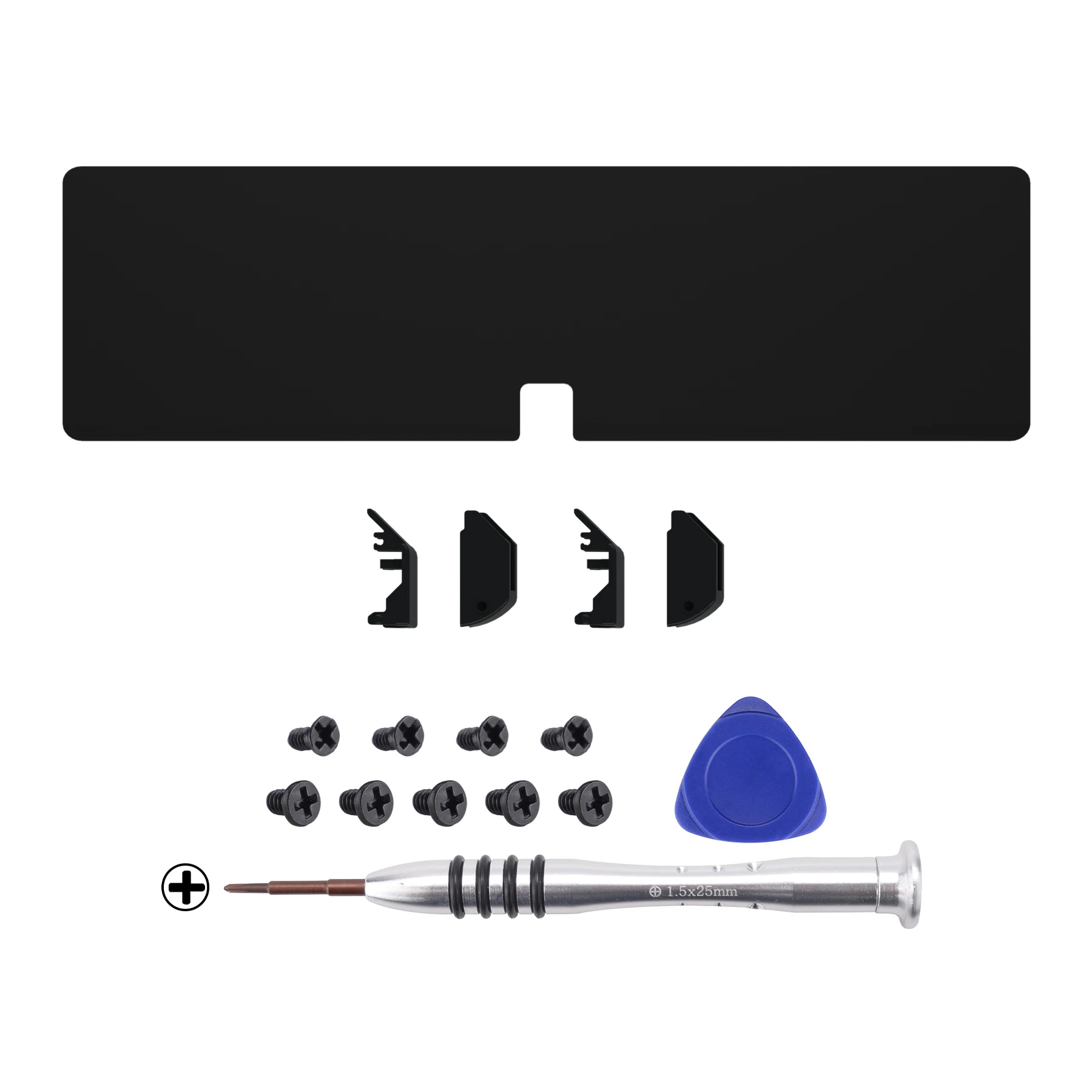 EXtremeRate-Support de remplacement personnalisé pour console Nintendo Switch OLED, support de béquille arrière en métal, support de béquille