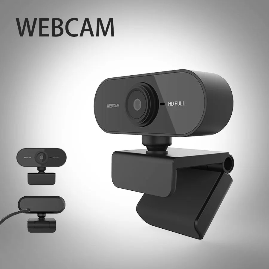 

HD 1080P network camera with microphone USB plug suitable for rotating mini cameras on PCs, laptops, and camera