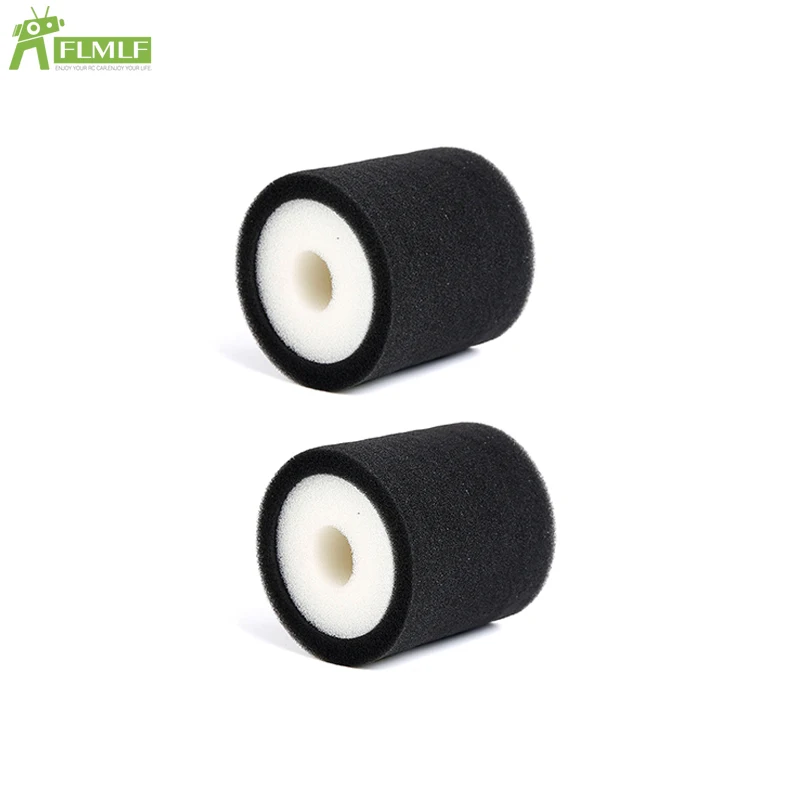 Filtro de aire de espuma para coche teledirigido, filtración mejorada, piezas de algodón aptas para 1/5 HPI ROFUN BAHA ROVAN KM BAJA 5B 5T 5SC