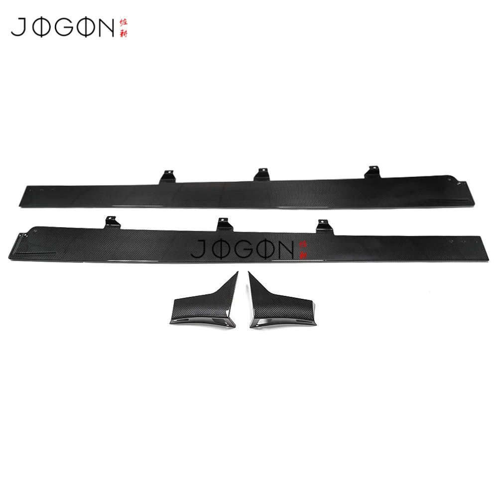 For Acura Integra Type-S DE5 2022+ Replacement Side Skirts Dry Carbon Fiber Exterior Accessories