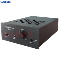Sunbuck 6J1 Vacuum Tube Amplifier 30W 2.0 LM1876 transistor combination HiFi Amplifier 32-600Ω Headphone Amp