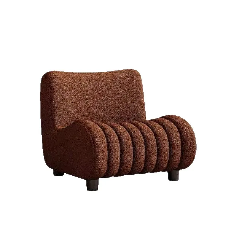 أريكة مفردة جديدة للترفيه وغرفة النوم المنزلية على الإنترنت كرسي أريكة المشاهير أريكة كسولة عتيقة مصممة للشرفة #5