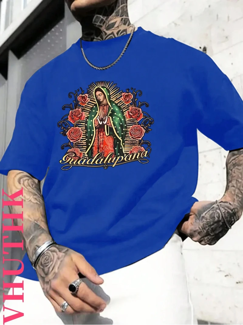 Summer Outdoor Leisure Men's T-shirt Loose Comfortable Sports Short-sleeved Street Fashion Cardigan Comfortable Quick-drying Top