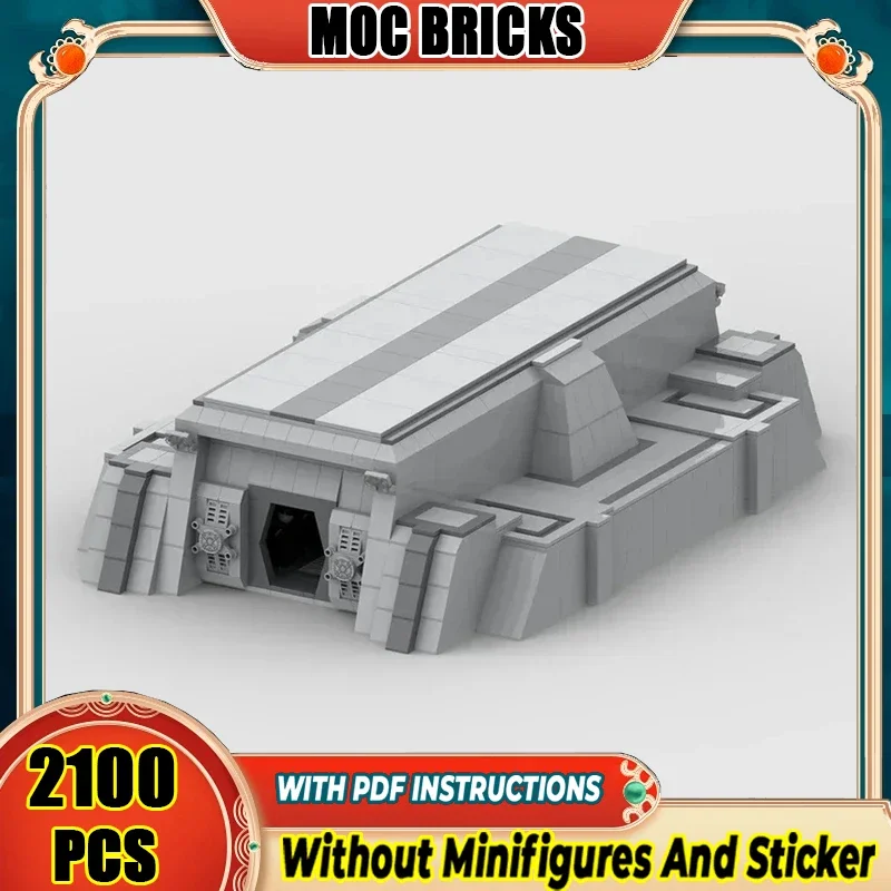 Moc Building Bricks Empire Defense Operation Center Model Blocks Toys