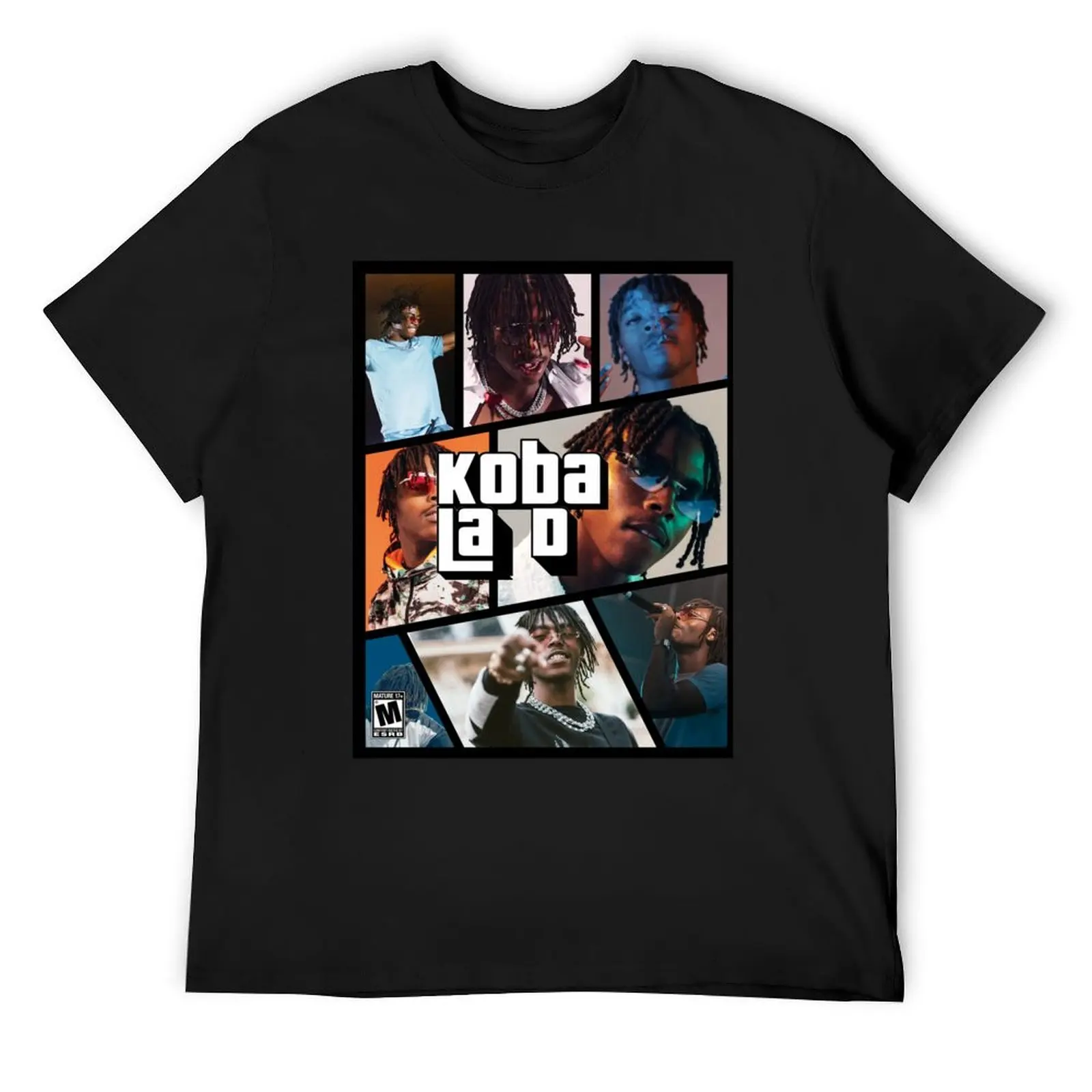 

Koba La D GTA V French Rap T-Shirt vintage clothes man clothes t shirt men