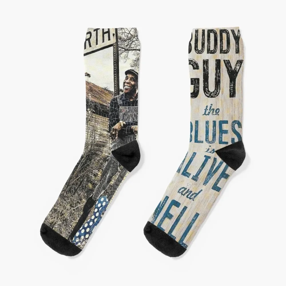 

buddy guy the blues Socks Soccer luxe custom Man Socks Women's