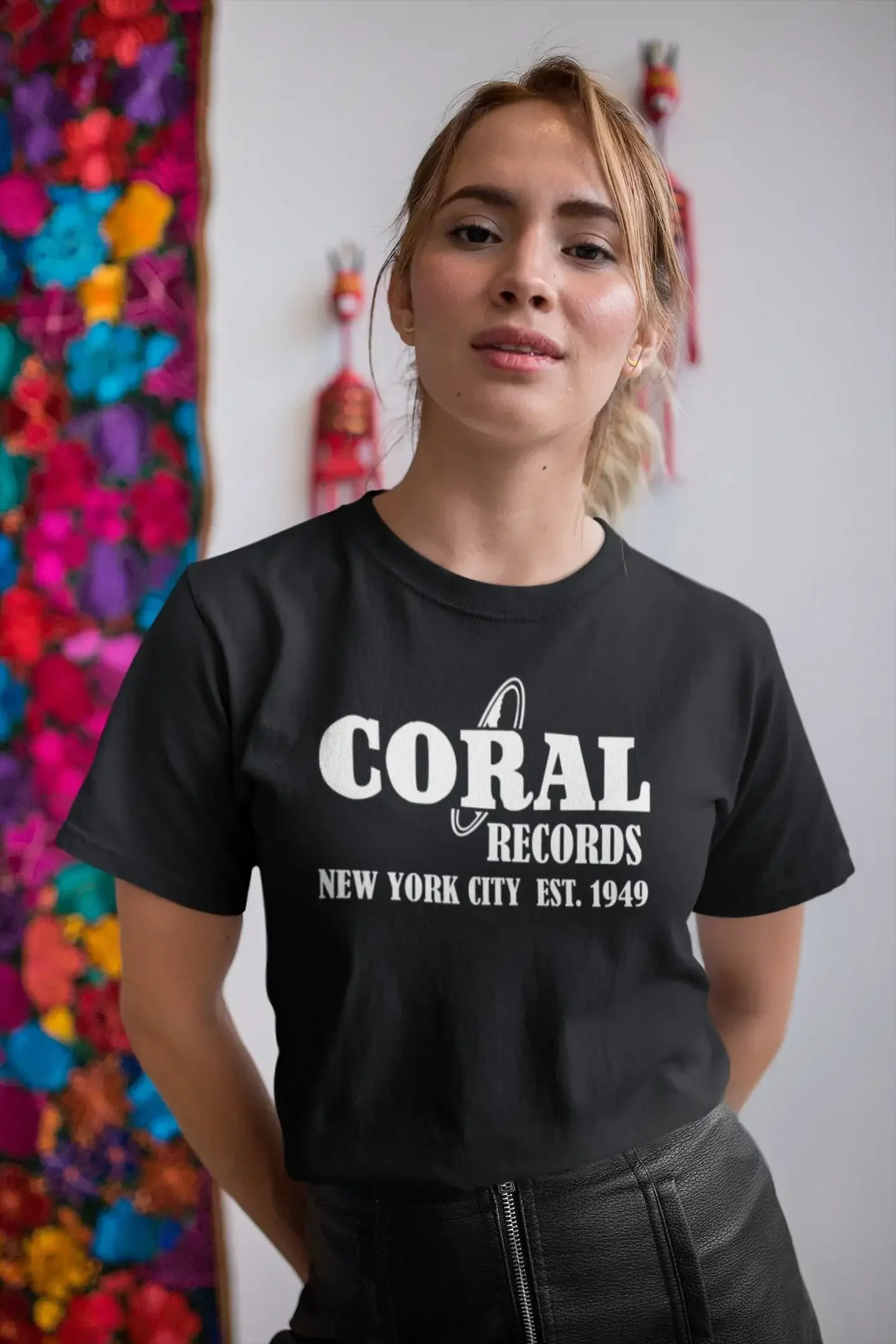 Coral Records T Shirt Record Label