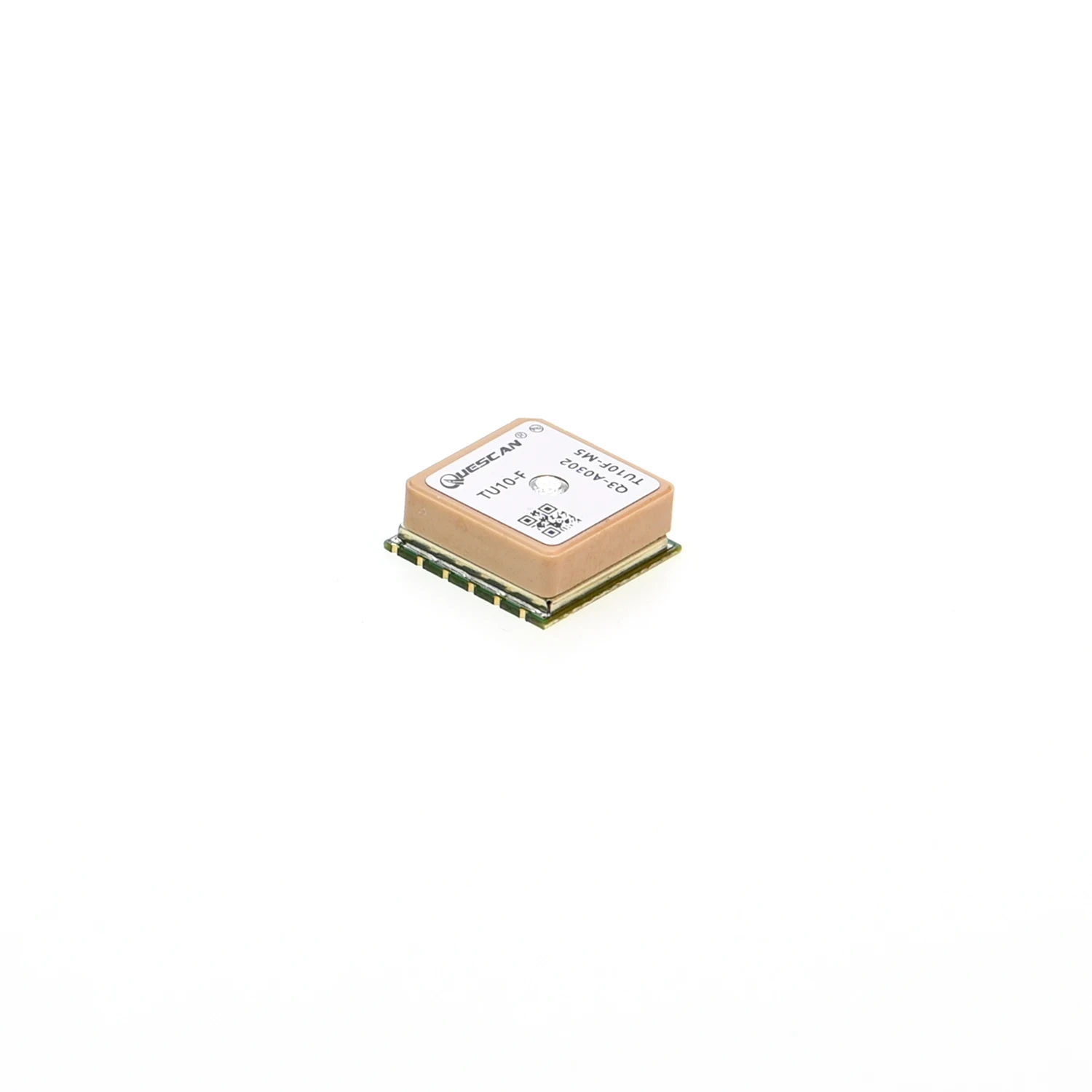 Módulo de Antena GPS QUESCAN TU10-F LCC, Módulo GNSS SMD Reflow Solderable, UBX M10 GPS Galileo BeiDou GLONASS QZSS SBAS