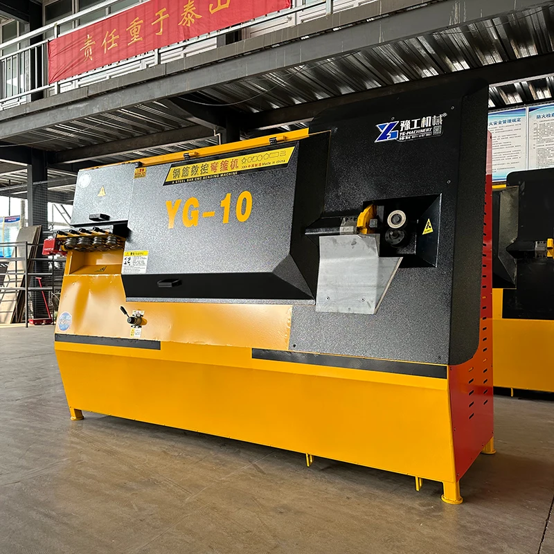 CNC Stirrup Bending Machine Heavy Duty Customized Deformed Bar Bender Single Phase 380V Electric