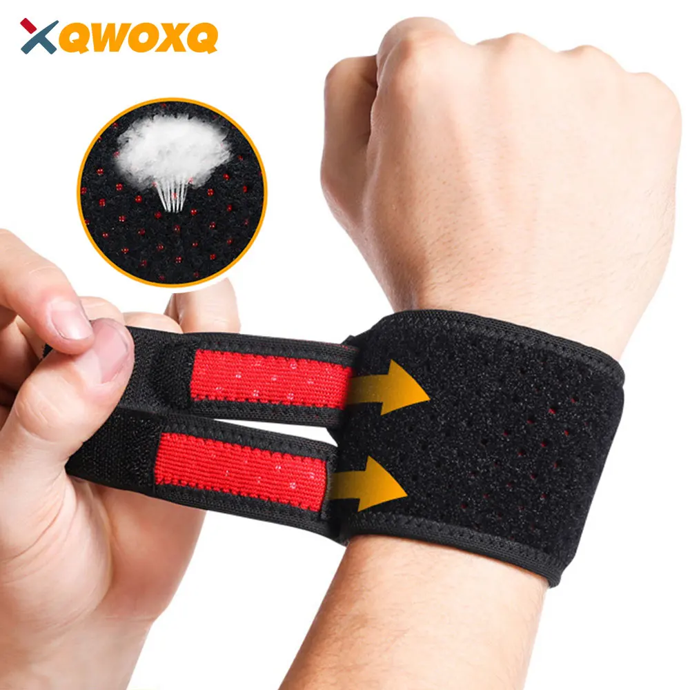 1 PCS Sports Wrist Wraps for Carpal Tunnel Wrist Straps for Weightlifting, Gym, Working Out, Flexible, Highly Elastic,Adjustable